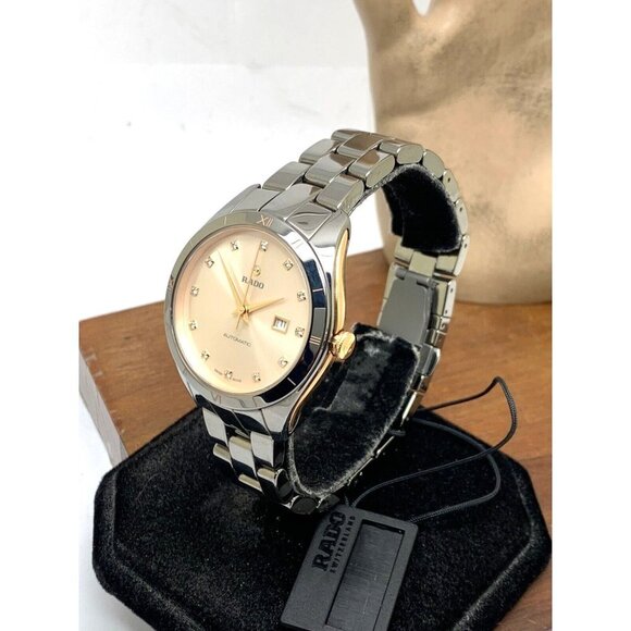 Rado Women's Watch R32043712 Hyperchrome Swiss Automatic Diamond Rose Dial - Picture 14 of 14